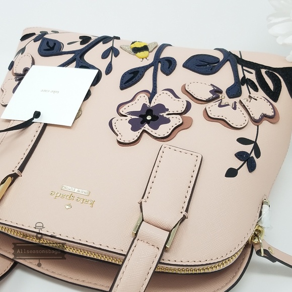 Kate spade blossom drive lottie crossbody bee bag - Picture 4 of 8